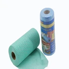 Multipurpose disposable nonwoven kitchen cleaning cloths roll bamboo cleaning cloth non woven towels
