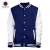 Classical Long Sleeve Varsity Men Jacket / Varsity Jacket For Youth