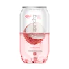 350ml Pet Can Lychee Flavor Sparkling Juice Drink