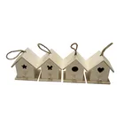 Wholesale Outdoor Environmentally Friendly Natural Wooden Bird Cage