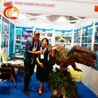 Real CF games shooting mechanical T-Rex dinosaur