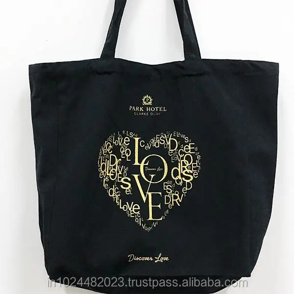 new style promotional cotton canvas tote bags