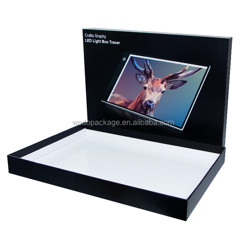 light packaging smart home cardboard gift box with 4c printing