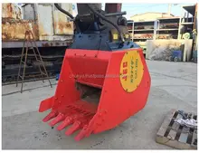 < SOLD OUT>USED BUCKET CRUSHER for 0.7 m3 GAL200 JACTY FROM JAPAN