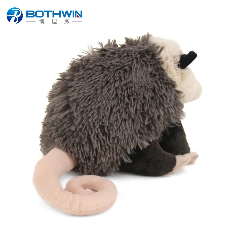 Wholesale 12'' wild stuffed animal plush opossum, View opossum, BSW