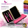 Hot Pink Eyelash Tweezers Set with Matching Magnetic Case