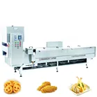 XYXZ- 4 Automatic Industrial continuous food deep fryer Continuous Conveyor Fry Machine