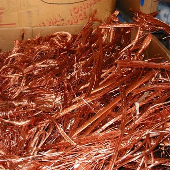 Chatarra de cobre alambre de cobre chatarra molino Berry de cobre 99% precio bajo