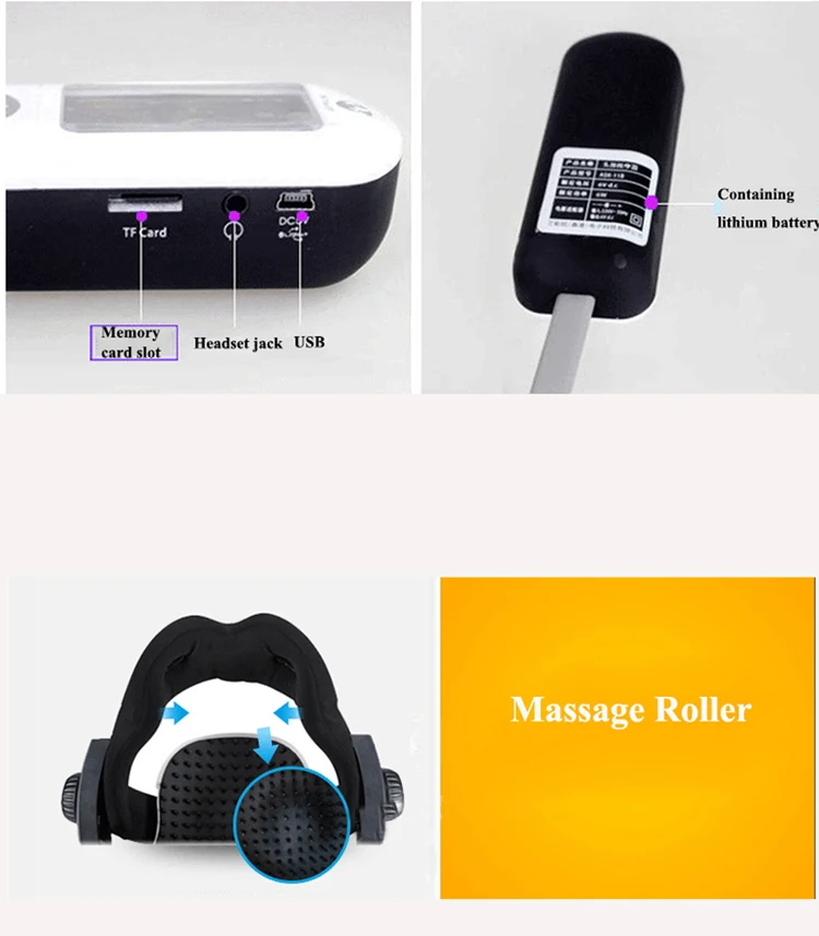 RT-2808A Automatic Battery Operated Head Massager Machine