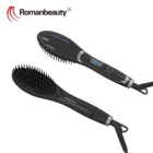 professional tools RM-67 hair brush straightener ceramic