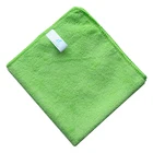 Hot Sale Good quality Green Towel Microfiber Cleaning Cloth Wash Cloths