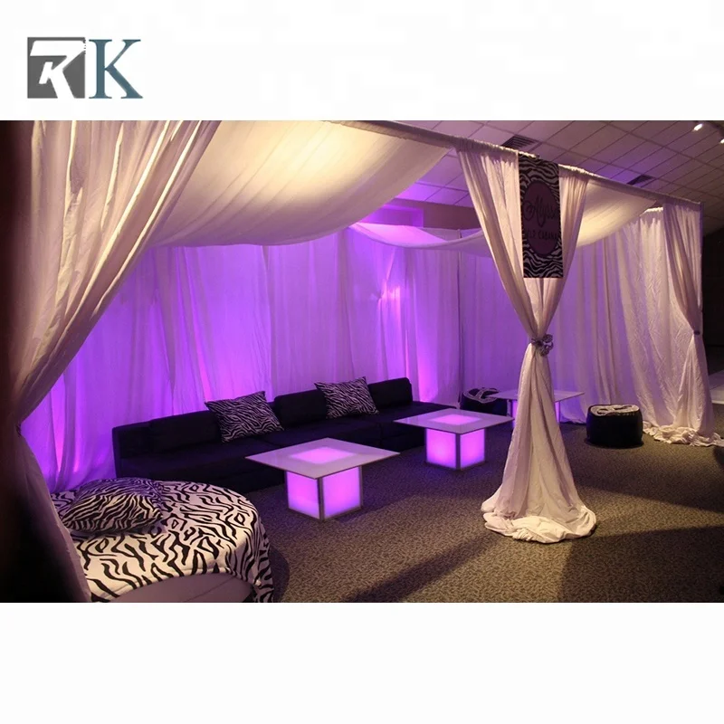 Pipe And Drapes Wedding Decoration Kits Stage Curtain Backdrop
