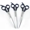 Black plastic handle barber scissors,Professional Quality Barber Cheap price Scissor