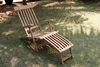 Teak Steamer chair - outdoor furniture 2017 - 4 positions Teak Relax Garden Chair