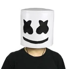 Full Head Helmet Latex Music DJ Marshmello Mask