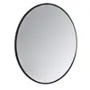 WHOLESALE large round mirror with a simple black frame/border
