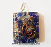 Latest Lapis Lazuli Square Shape Orgone Pendants | Best Quality Orgone Pendants | Biy Online from Stonetherapy Exports