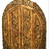 Carved Wood Panels Hand Crafted Living Room Partition Design Folding Wooden Screen Room Divider