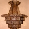 Hanging Brass Turkish Moroccan Lamp / Arabian Moroccan Lights / Pin Holing Brass Lamps