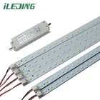 32W DLC Ceiling Light 2 Magnetic Mount LED Strip Light and 1 Magnetic Mount Driver 2' X 4' Troffer Retrofit Kit