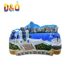 Wholesale promotional gifts and crafts decorative spain city fridge Magnet