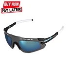 PROGEAR Sports High Quality Sunscreen Windproof UV Eyewear bike cycling Sport Glasses