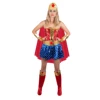 TOP King Factory Wholesale Super Hero Sexy Halloween Costumes for Lady