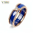 Ceramic Jewelry Manufacturer Provide Ceramic Silver Ring OEM Services