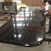 Polished black galaxy granite table top and vanity tops