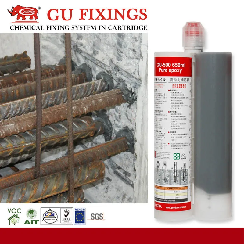 High Strength Steel Rebar Pure Epoxy Adhesive Glue Price Free Sample
