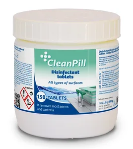 disinfectant deterbleach tablets against germs detergent all in