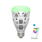 E26 E27 Ceramic Led Google Home Remote Control Smart Bulbs Alexa
