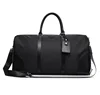 Large Capacity Black Waterproof Nylon Travel Duffle Boston Bag Golf Clothing Bag