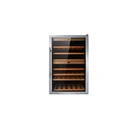 66 bottles 205L wood wine cooler cabinet