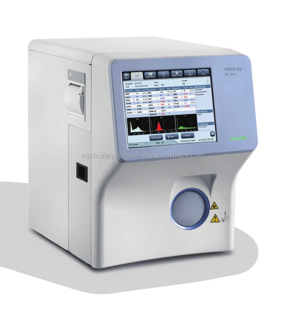 Mindray CBC Blood Test Machine Auto Hematology Analyzer Mindray BC S Analyzer View Mindray BC