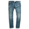 Mens straight means jeans Full Elastic Waist Jeans with Loops, Zipper and Button Closure OEM Services Custom design