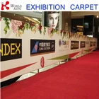 Newest exported red felt carpet for exhibition