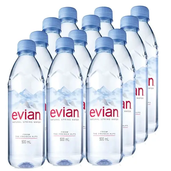 evian natural mineral water