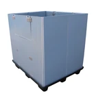 Euro Double Faced Plastic Pallet Box Used Shipping