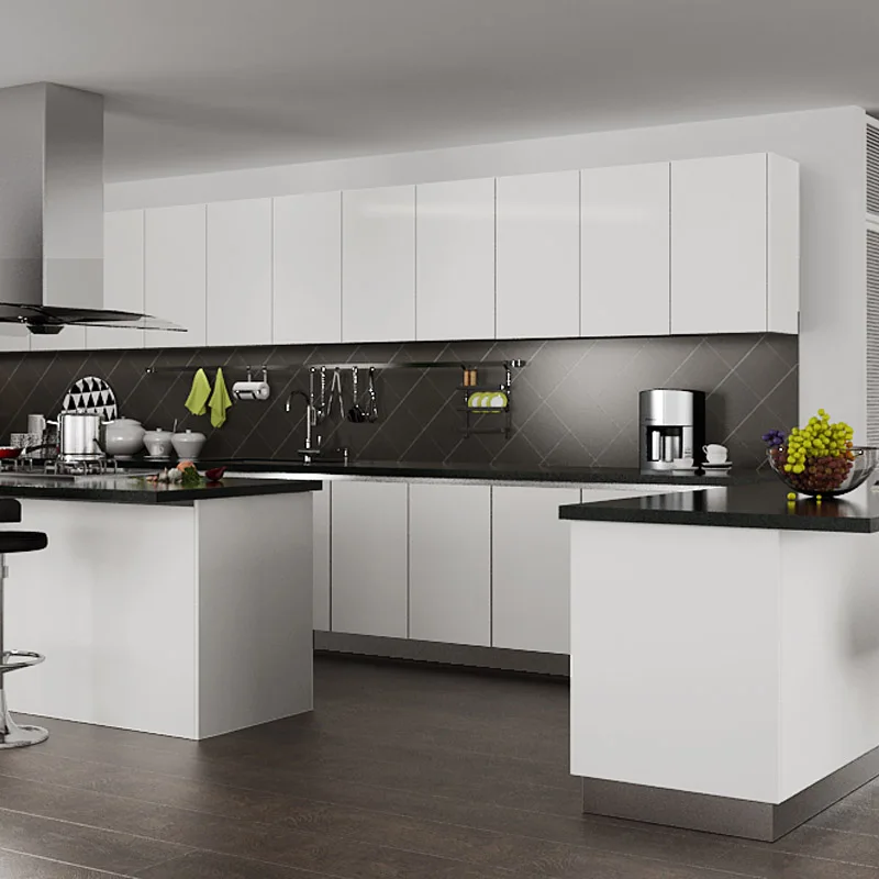 Oppein Design Modern White High Gloss Kitchen Cabinet Buy Modern