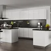 OPPEIN Design Modern White High Gloss Kitchen Cabinet