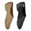 Wholesale Low Moq Custom OEM Logo Print Kids/Adult/Mens/ Women Girls Strech Rubber Leather Jazz Shoes