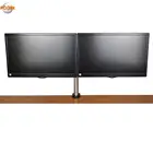 Flexible Dual Computer Monitor Stand (Desk Clamp / Grommet Mount)