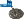 Custom Award Metal Design Antique Plated Commemorative Medals with lanyard