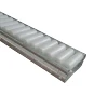 industrial flow rail ABS plastic wheels steel roller placon pallet roller track for sliding shelf rack system