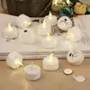 Party Battery Operated Flameless Mini LED Tea Light Candles Holders For Wedding