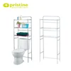 Made in Taiwan bathroom furniture standing above over the toilet storage toilet shelf metal shelf rack