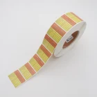 Custom logo self-adhesive print food label holder with low temperature resistance