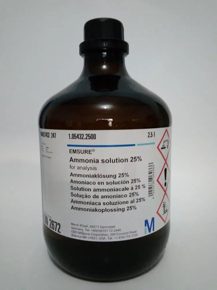 aqueous ammonia solution 20% - 33%