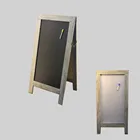 chalk writing magnetic blackboard with one side white board and one side black